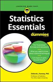 Statistics Essentials for Dummies cover image