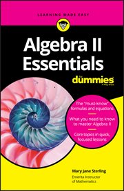 Algebra II Essentials for Dummies cover image
