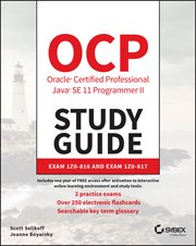 OCP Oracle Certified Professional Java SE 11 Programmer II Study Guide : Exam 1Z0-816 and Exam 1Z0-817 cover image