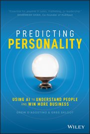 Predicting Personality : Using AI to Understand People and Win More Business cover image