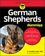 German Shepherds for Dummies cover image