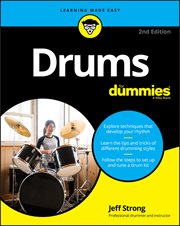 Drums for Dummies cover image