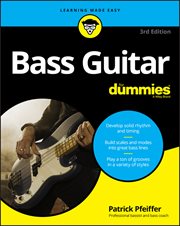 Bass Guitar for Dummies cover image