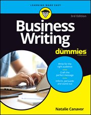 Business Writing for Dummies cover image
