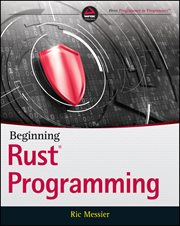 Beginning Rust Programming cover image