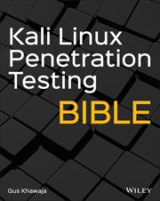 Kali Linux Penetration Testing Bible cover image