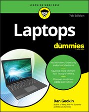 Laptops for Dummies cover image