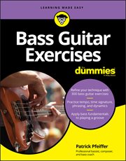 Bass Guitar Exercises for Dummies cover image