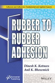 Rubber to Rubber Adhesion cover image