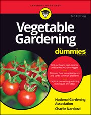 Vegetable Gardening for Dummies cover image