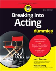 Breaking into Acting for Dummies cover image