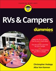 RVs & Campers for Dummies cover image