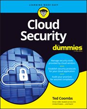 Cloud Security for Dummies cover image