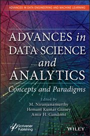 Advances in Data Science and Analytics : Concepts and Paradigms cover image