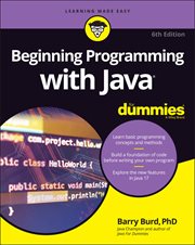 Beginning Programming with Java for Dummies cover image