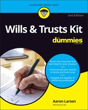 Wills & Trusts Kit for Dummies cover image