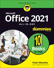 Office 2021 All-in-One for Dummies cover image