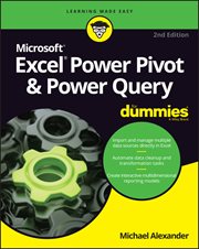 Excel Power Pivot & Power Query for Dummies cover image