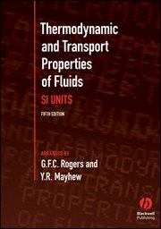 Thermodynamic and Transport Properties of Fluids cover image
