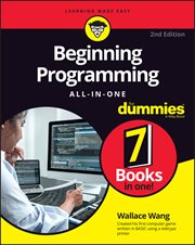 Beginning Programming All-in-One for Dummies cover image