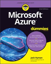 Microsoft Azure for Dummies cover image