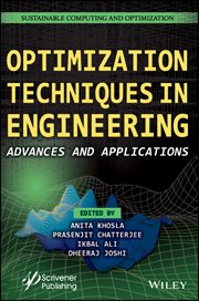 Optimization Techniques in Engineering : Advances and Applications cover image