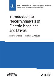 Introduction to Modern Analysis of Electric Machines and Drives cover image