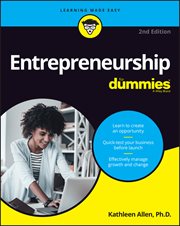 Entrepreneurship for Dummies cover image