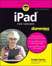 iPad for Seniors for Dummies cover image