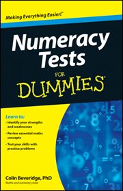 Numeracy Tests for Dummies cover image