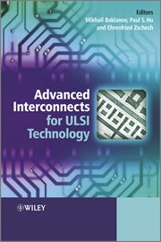 Advanced Interconnects for ULSI Technology cover image