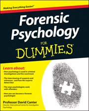 Forensic Psychology for Dummies cover image
