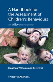 A Handbook for the Assessment of Children's Behaviours cover image
