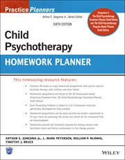 Child Psychotherapy Homework Planner cover image