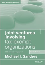 Joint Ventures Involving Tax-Exempt Organizations, 2022 Cumulative Supplement cover image