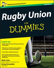 Rugby Union for Dummies cover image