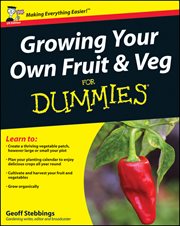 Growing Your Own Fruit and Veg for Dummies cover image