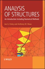 Analysis of Structures : An Introduction Including Numerical Methods cover image