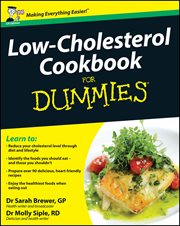 Low-Cholesterol Cookbook for Dummies cover image