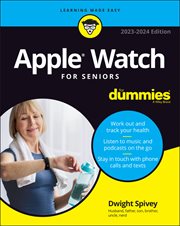 Apple Watch for Seniors for Dummies cover image