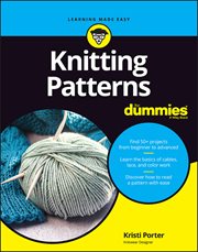 Knitting Patterns for Dummies cover image