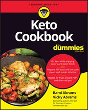 Keto Cookbook for Dummies cover image
