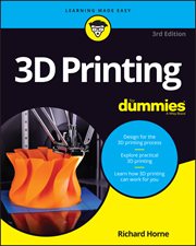 3D Printing for Dummies cover image