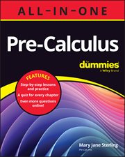 Pre-Calculus All-in-One for Dummies cover image