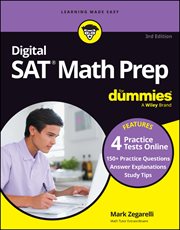 Digital SAT Math Prep for Dummies cover image