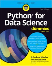 Python for Data Science for Dummies cover image