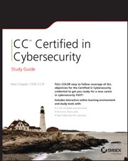 CC Certified in Cybersecurity Study Guide cover image