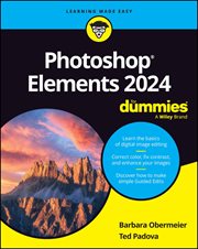 Photoshop Elements 2024 for Dummies cover image