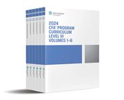 2024 CFA Program Curriculum Level III Box Set cover image