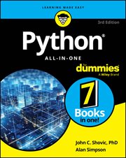Python All-In-One for Dummies cover image